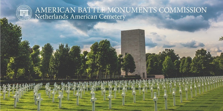 Amerikaanse Begraafplaats Logo