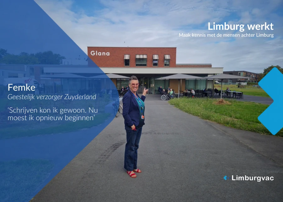 Limburg werkt: Femke Kools (49) verruilde schrijven voor luisteren