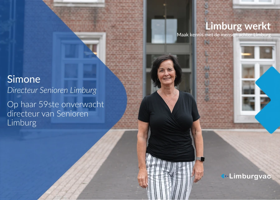 Limburg werkt: Simone Gerono (62) was helemaal niet op zoek naar een nieuwe baan