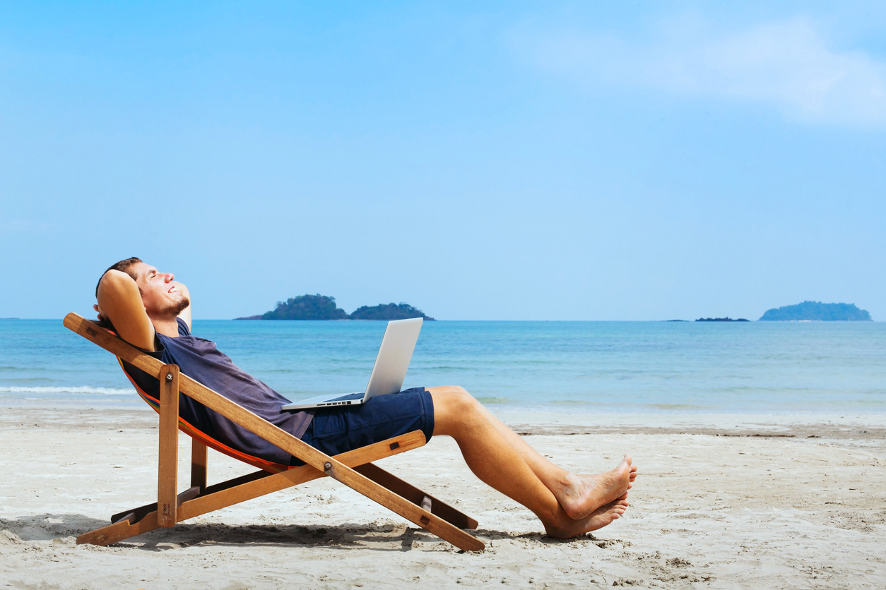 Nederlanders onderbreken vakantie voor werk
